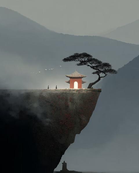 寺院七日禅修后的内心变化